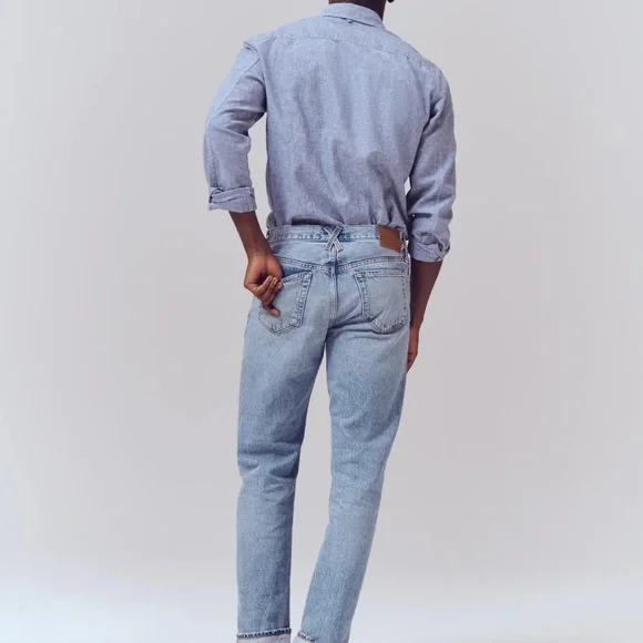 NWT ALEX MILL ORIGINAL 5 POCKET JEANS VINTAGE LIGHT INDIGO 34